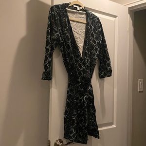 Diane von Furstenberg mini wrap dress